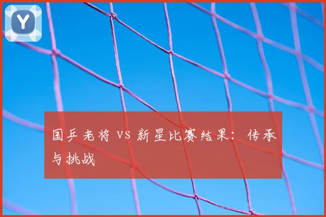 国乒老将 vs 新星比赛结果：传承与挑战